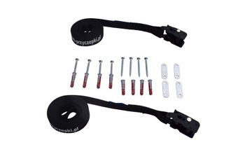 Ящик-вешалка для потолка, ящики с колышками, ремни, обвязки.