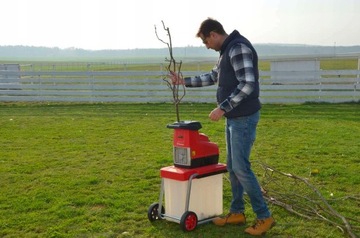 Электрический измельчитель ветвей. ЛИДЕР ПЛЮС 2800ВТ