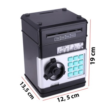 СЕЙФ ДЛЯ МОНЕТ БАНКНОТЫ + ПИН-код