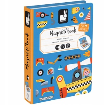 JANOD MAGNETIBOOK ТРАНСПОРТ МАГНИТНЫЙ ПАЗЛ