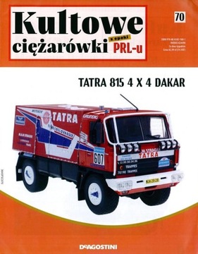 Kultowe ciężarówki PRL 70 TATRA 815 4X4 DAKAR