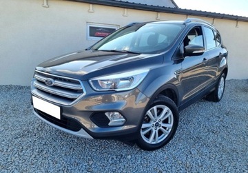 Ford Kuga II SUV Facelifting 1.5 TDCi 120KM 2018 Ford Kuga LIft SLICZNA 1.5 TDCi Bogata Wersja ORYGINAL Zadbana SERWIS 2019r, zdjęcie 2