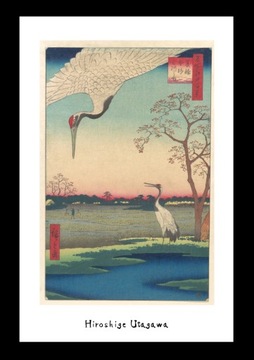 Kopia drzeworytu Hiroshige Utagawa