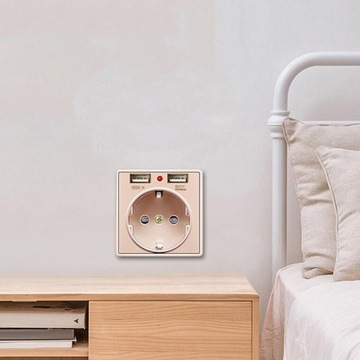 USB-розетка Настенная розетка Панельная вилка