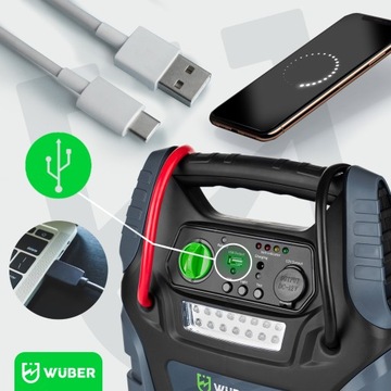 Старший выпрямитель для подпрыгивателя ботинок Powerbank Compressor Light Led 5in1 17ah