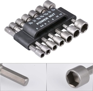 ZESTAW NASADEK NASADKI BITY WKRĘTARKI WIERTARKI