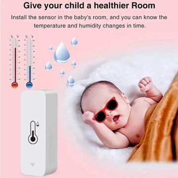Temperature and Humidity Sensor for Tuya App Only