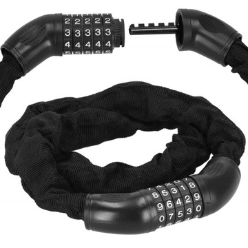 ВЕЛОСИПЕДНЫЙ ЗАМОК ДЛЯ ВЕЛОСИПЕДА ВЕЛОСИПЕДНЫЙ ЗАМОК С КОДОМ КОД ЦЕПНОЙ КАБЕЛЬ