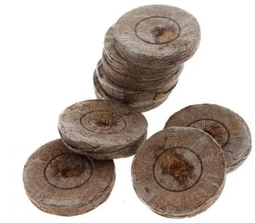 Krążki torfowe do rozsad Jiffy 4,4mm 100szt