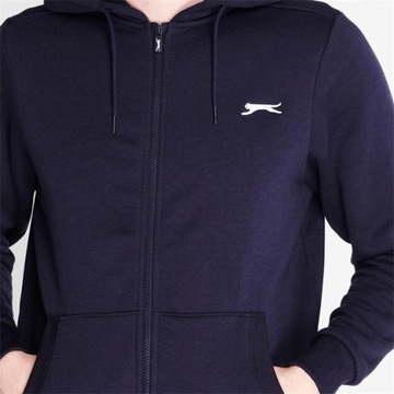 Bluza SLAZENGER na ZAMEK męska DUŻY rozmiar 4XL XXXXL GRANAT