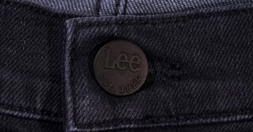 LEE spodnie SLIM grey jeans RIDER _ W33 L32