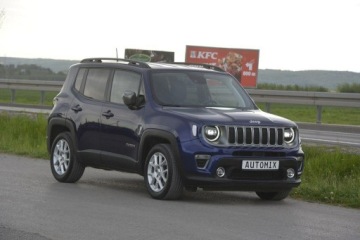 Jeep Renegade SUV Facelifting 1.3 GSE T4 Turbo 150KM 2019 Jeep Renegade 1.3 Turbo T4 automat skóra nawi, zdjęcie 12