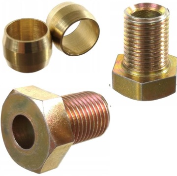 DOCISK BARYŁKI RURKI LPG 6mm FI6 6 BARYŁKA