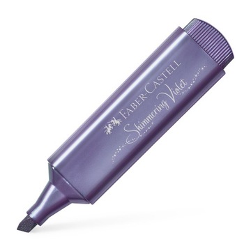 FABER-CASTELL Zakreślacz 1546 Metalic FIOLETOWY