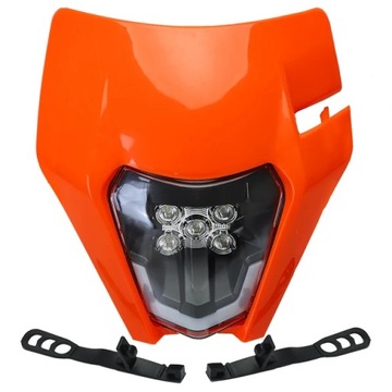 LAMPA KTM EXC HOMOLOGACJA ENDURO EXC-F OWIEWKA REFLEKTOR SUPERMOTO