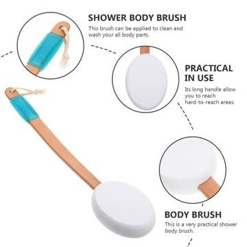 Губка Щетка для ванны Слойка для очищения кожи Bath Ag