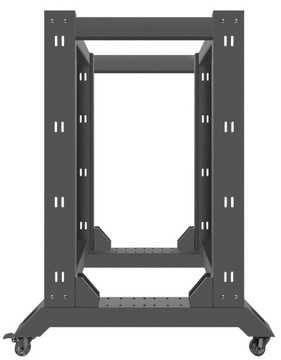 Открытая стойка 18U 600X800 Черный Ланберг