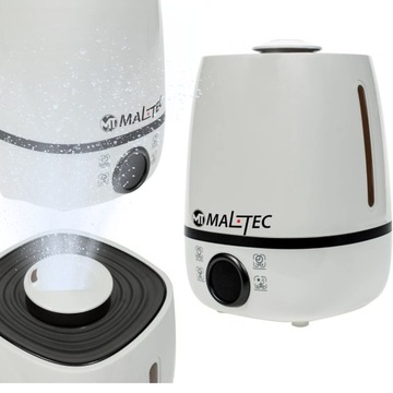 DUŻY NAWILŻACZ ULTRADŹWIĘKOWY AROMATERAPIA MALTEC WT-4000 PODŚWIETLENIE LED