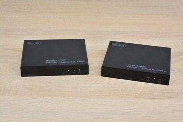 Поврежденный беспроводной удлинитель HDMI Передатчик Digitus