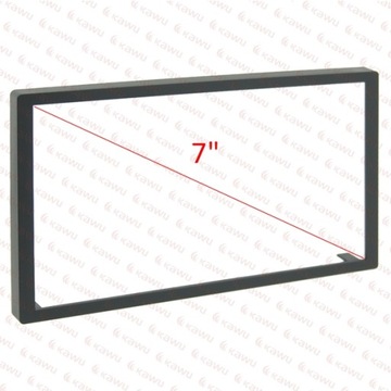 ramka 2DIN uniwersalna 110x188,5mm 7 cali 63544
