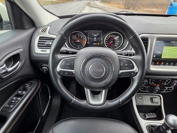 Jeep Compass II SUV 1.4 MultiAir 140KM 2017 Jeep Compass II 1,4 Turbo MultiAir 140 KM FWD Longitude Navi Skóra Kamera, zdjęcie 21