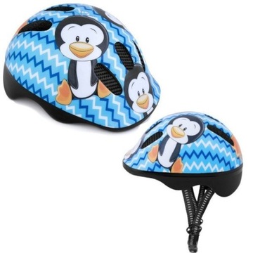 KASK dziecięcy rowerowy z regulacją rozmiaru 44-48