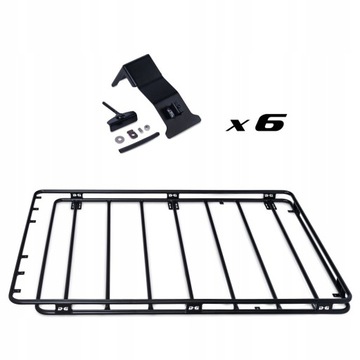 Bagażnik dachowy Land Rover Defender 90 bez siatki platforma pod namiot