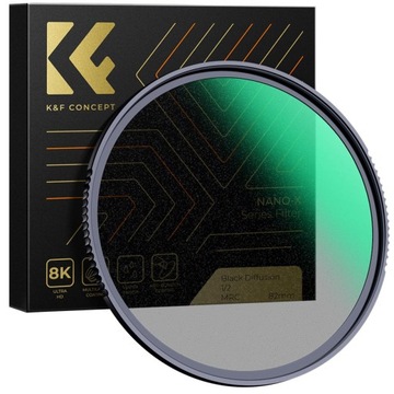 Filtr efektowy K&F Concept Black Diffusion 1/2 77mm