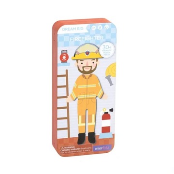 MAGNETYCZNE PUZZLE STRAŻAK - SMIKI +30EL