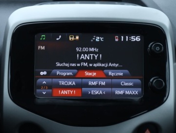 Toyota Aygo II Hatchback 5d 1.0 VVT-i 69KM 2016 Toyota Aygo 1.0 VVT-i, Salon Polska, Klima, zdjęcie 11