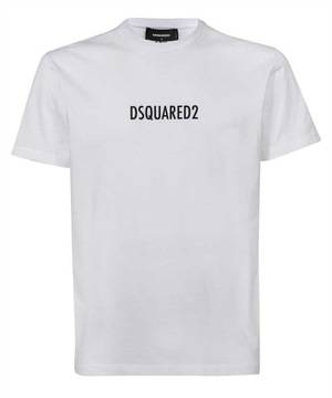 DSQUARED2 męski t-shirt ITALY WHITE koszulka L