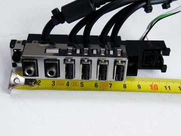 Передняя панель HP Audio +USB +PowerSW +LED 510974-001