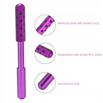 Роликовый массажер для лица 24 частицы германия