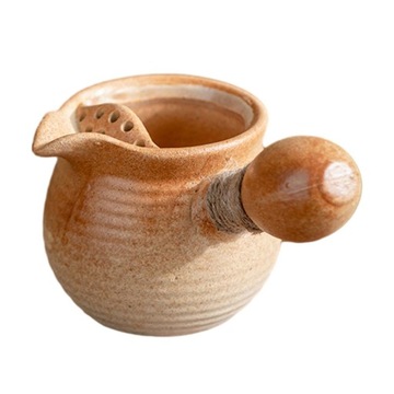 Ceramiczny dzbanek do herbaty z bocznym uchwy