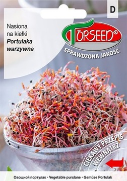 NASIONA NA KIEŁKI-PORTULAKA WARZYWNA 2 GRAMY