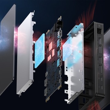 ДОК-СТАНЦИЯ UGREEN ADAPTER HUB 2xUSB-A USB-C 2xHDMI 2xDP SD/TF RJ45 4K