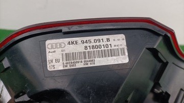 AUDI E-TRON 4KE LEVÝ SVĚTLO ZADNÍ LED 4KE945091B D1069P