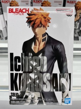 Аниме фигурка Bleach Kurosaki Ichigo Solid Souls 2