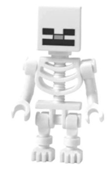 Figurka min011 LEGO Minecraft szkielet Skeleto