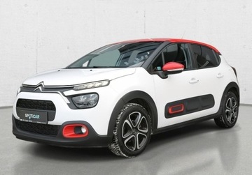 Citroen C3 III Hatchback Facelifting 1.2 PureTech 83KM 2022 Citroen C3 1.2 PureTech Shine Manual 83KM Gwarancja do 2026 od RIA