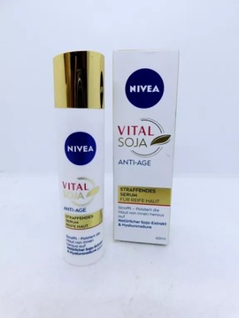 NIVEA VITAL SOJA ANTI-AGE UJĘDRNIAJĄCE SERUM