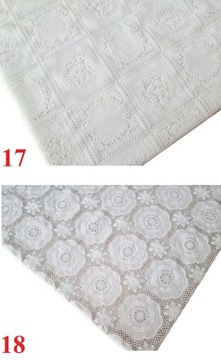 КЛЕЕНКА КРУЖЕВНАЯ СКАТЕРЬ КРУЖЕВНАЯ 14 УЗОРОВ 180Х140