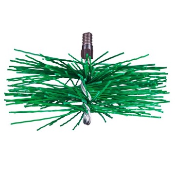 SZCZOTKA DO KOMINA KOMINOWA CO PCV FI 125 MM GĘSTA