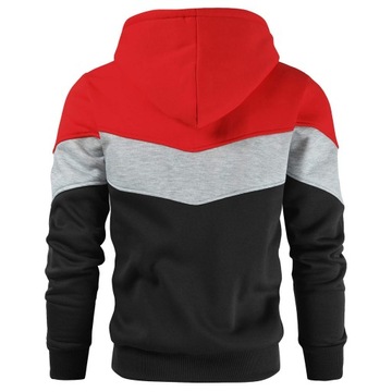 Męska bluza z kapturem Modna, luźna, wygodna, oddychająca męska DL