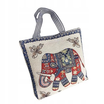 Organizer na torby z materiału o dużej pojemności Stylowy z kieszenią na zamek błyskawiczny Styl zakupowy F