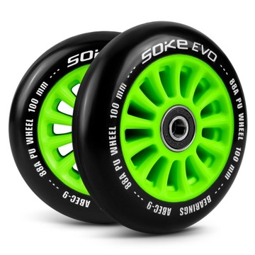 КОЛЕСА ДЛЯ СКУТЕРА PERFORMANCE 100 мм ABEC-9 SOKE