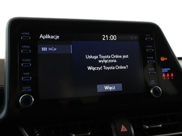 Toyota C-HR I Crossover Facelifting 1.8 Hybrid 122KM 2021 Toyota C-HR HEV klima auto navi grzane fotele, zdjęcie 24