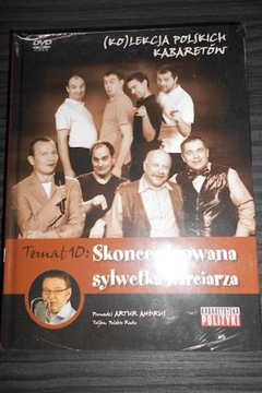 Polskie kabarety Skoncentrowana sylwetka narciarza