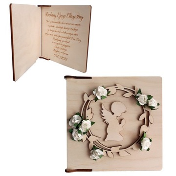 Chrzest podziękowanie dla chrzestnego babci itp