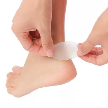 ЗАЩИТНЫЕ НАКЛАДКИ ОТ МОЗОЛЕЙ И ПУЗЫРЕЙ, ТУФЛИ НА ПРОЗРАЧНОМ КАБЛУКЕ, 15ШТ.